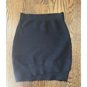 BCBG Max Azria Bandage Skirt Women's Size M Black Bodycon